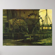 Water Mill at Gennep,Vincent van Gogh Posters