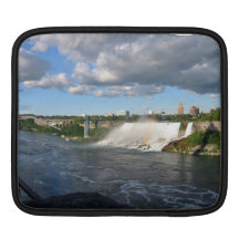 Water moving down the river iPad sleeve