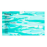 Water, Name, Address 1, Address 2, Contact 1, C... Business Card Templates