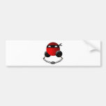Water Ninja Bumper Sticker