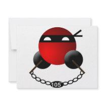 Water Ninja invitations