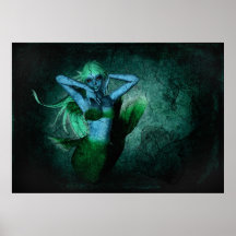 Water Nymph - The Mermaid Posters