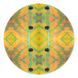 Water on Aspen Leaf Sticker