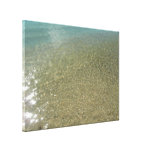 Water on the Beach Canvas Print