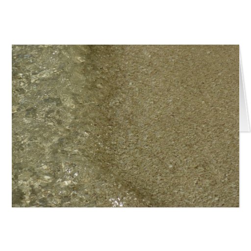Water on the Beach Card