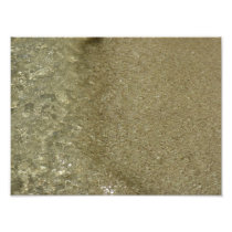 Water on the Beach Photo Print