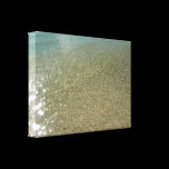 Water on the Beach Wrapped Canvas Gallery Wrap Canvas