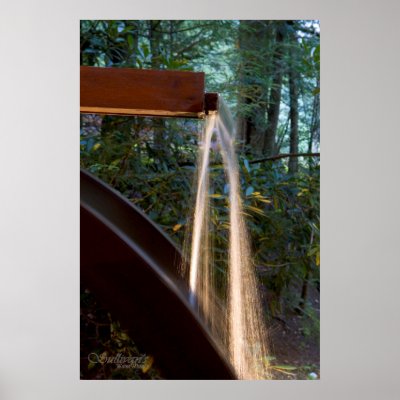 Water on the Wheel Posters by Wheelman