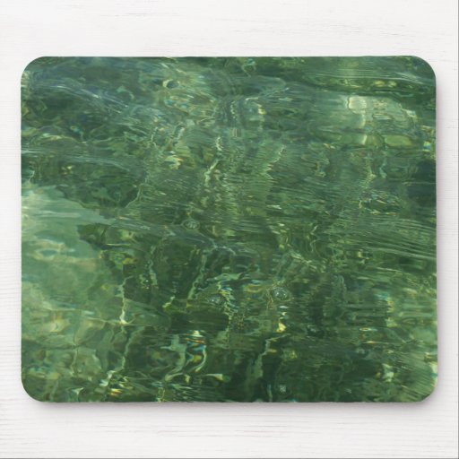 Water over Sea Grass Mousepad