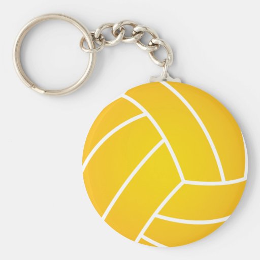 Water Polo Ball Key Chain