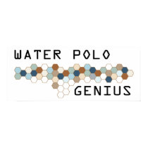 Water Polo Genius posters by itsallhot Water Polo Genius posters