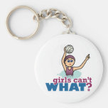 Water Polo Girl Keychains