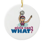 Water Polo Girl Ornaments