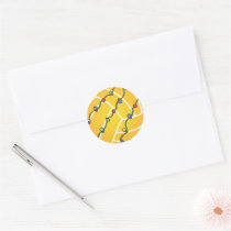 Water Polo Holiday Sticker
