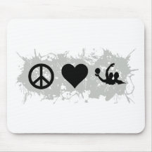 Water polo mouse pads