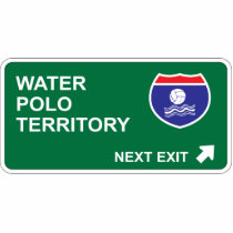 Water Polo Next Exit photo sculptures by whatitis Water Polo Next Exit photo sculptures