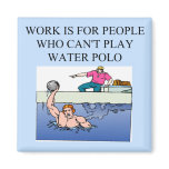 water polo players magnets