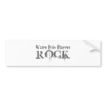 Water Polo Players Rock Bumper Stickers