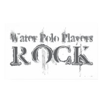 Water Polo Players Rock posters by busybrain Water Polo Players Rock posters