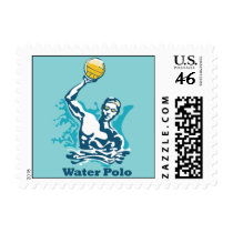 Water Polo Shot postage by techatfirstsite_II Water Polo Shot postage
