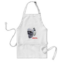 water-polo-skull apron