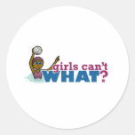 Water Polo Woman Stickers