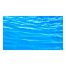 Water pretty deep blue rippling beautiful photo business cards