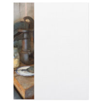 Water Pump in Kitchen Custom Letterhead
