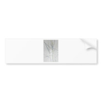 Water Reed Digital art Bumper Stickers
