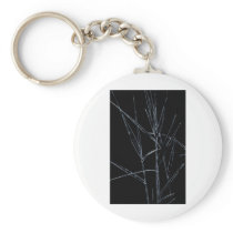Water Reed Digital art Key Chain