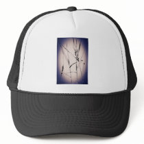 Water Reed Digital art Mesh Hat