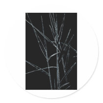 Water Reed Digital art Sticker