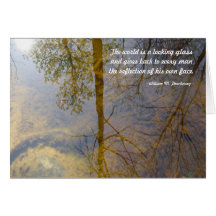 Water Reflection Card