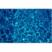Water reflection in Swimming pool, abstract Photo Sculptures