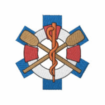 Water Rescue Logo embroidered shirts