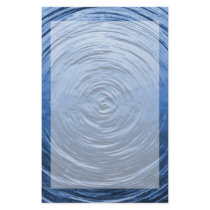 Water Ripple Blue Stationery Design