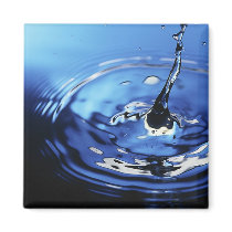 Water Ripple Refrigerator Magnets