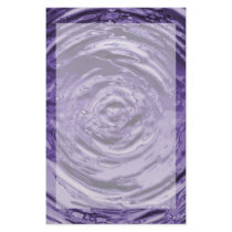 Water Ripple Purple Personalized Stationery