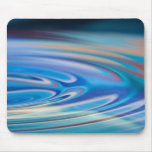 Water Ripples turquoise Abstract multicolor Mousepad