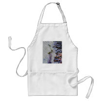 Water Runner, digital abstract aprons by RLMdesignes Water Runner, digital abstract aprons