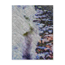 Water Runner, digital abstract - Customized postcards by RLMdesignes Water Runner, digital abstract - Customized postcards