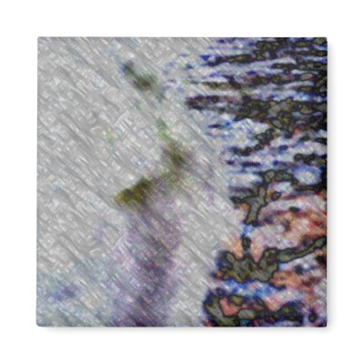 Water Runner, digital abstract Magnets by RLMdesignes
