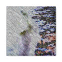 Water Runner, digital abstract magnets by RLMdesignes Water Runner, digital abstract magnets