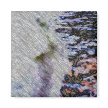 Water Runner, digital abstract magnets by RLMdesignes Water Runner, digital abstract magnets