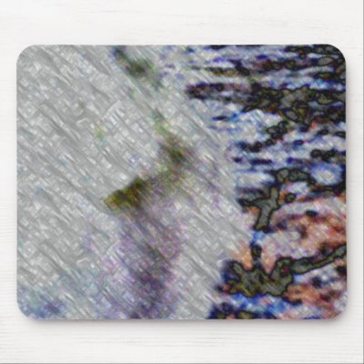 Water Runner, digital abstract Mouse Pad by RLMdesignes
