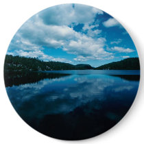 Water Sheet Lake. button by design_girl Water Sheet Lake. button