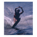 Water Ski -- In Blue posters by CRWilkins Water Ski -- In Blue posters