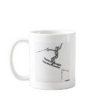 Water Skier, Made of Faces Coffee Mug