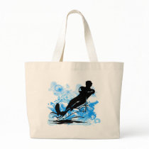 Water Skiing Tote Bag