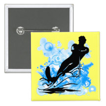 Water Skiing Buttons